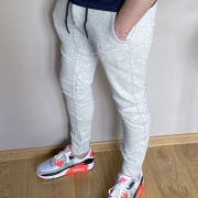 Nike spodnie dresy rurki joggery Venom Team szare r. S