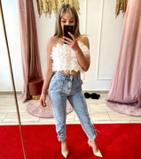 Spodnie JEANSOWE roz. XS / 34 sixte denim 