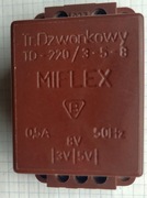 Transformator instalacyjny dzwonkowy TD-220/3-5-8 3V 5V 8V 0,5A 50Hz MIFLEX