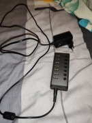 UGREEN Adapter Rozdzielacz Hub Stacja 7w1 Listwa USB 3.0 + Kabel USB-C 1m