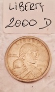 1 DOLAR USA 2000 D