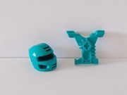 Lego Technic zbroja 32280 kask 32279 z Duel Bikes 8305 Stunt Race 8307