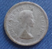 Wielka Brytania 6 PENCÓW 1955 RPA South Africa