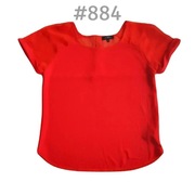 Piękna pudełkowa bluzka TEX L/40 struktura, przezroczyste wstawki 