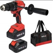 Wkrętarka wiertarka udarowa Yato 18 v 120 Nm akumulatory 2 x 4 ah+ładowarka