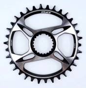 ZRACE SHIMANO Direct Mount zębatka narrow wide 34T okrągła srebrno-czarna