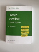 Prawo cywilne – część ogólna | Repetytoria Becka | 9 wydanie