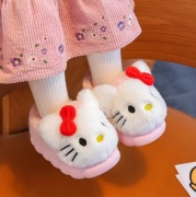 Słodkie Kapcie dla Dziewczynki Różowe Hello Kitty