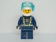 Lego figurka City nurek