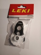 Talerzyk narciarski LEKI COBRA biało czarny