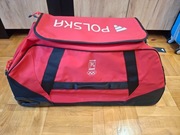 Torba sportowa na kółkach adidas NOC Poland PL Travel Bag L 100L JF102