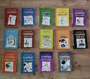 Książki 1-14 z serii "Dziennik Cwaniaczka" utorstwa Jeffa Kinney'a