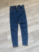 4x spodnie jeansowe damskie rozmiar M 38 stan bardzo dobry !