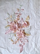 Aplikacja do naszycia haft DIY 3D kwiat  rośliny 