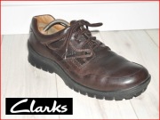 buty CLARKS Active AIR 43 9G Szyte skóra naturalna oddychające trekking