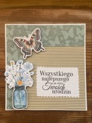 Kartka urodzinowa HandMade