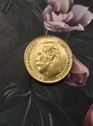 5 Rubli 1903 carska Rosja ruska stara ciekawa moneta wykopki po zbieraczu