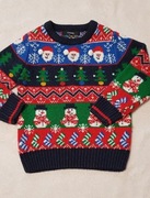Cudny sweterek święta 2-3 latka