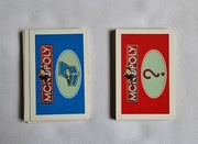 Monopoly TYLKO oryginalne karty do gry 16x kasa społeczna, 16x szansa