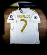 (M) CRISTIANO RONALDO REAL MADRYT 2011/12 Liga Mistrzów Nowa Biała Koszulka
