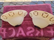 Kinkiet ścienny kolor pisakowy z dekorem