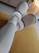 Ocieplane futerkiem kapcie damskie rozmiar 37 