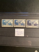Francja 1943 Mi 596 a,b,c MNH**