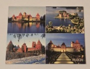 Magnes na lodówkę TRAKAI Troki Wilno Litwa. (4K)