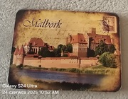Magnes na lodówkę drewniany Malbork Zamek Krzyżacki (21)