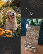 Obraz Grawerowany w Drewnie – Personalizowany Prezent