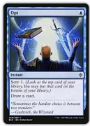 MTG Throne of Eldraine: Opt FOIL