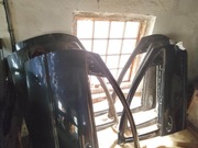 karoseria chrysler 300m niebieska i czarna, drzwi błotniki klapy maska