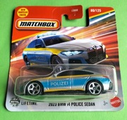 Matchbox - 2023 BMW i4 Police Sedan.