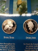 Zestaw 2 srebrnych monet .925 18.6g, Kanada on the Wing, Mennica Kanadyjska