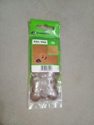zaślepka osłona maskownica wciskana PZ3/PH3 6mm brązowa 30 szt. nowe
