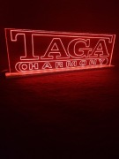 Lampka logo LED nowa 