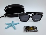 Okulary przeciwsłoneczne Victoria  UV400 Twarde etui Zestaw 