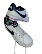 Skórzane buty Nike Court Legacy r 35,5 białe skóra sneakersy trampki tenisó