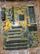 2 stare płyty komputerowe jedna z RAM i procesorem stan nieznany 