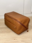 Elegancka kosmetyczka damska pojemna organizer z przegródkami