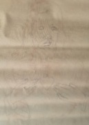 Obraz Serce Pana Jezusa stary na płótnie 50x70cm