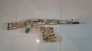 Replika karabinek AK74m BOYI / DBOYS / Double Bell RK-03 (LAS)
