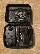 DRON E88 EVO 2 KAMERY WiFi SILNIKI BEZSZCZOTKOWE APLIKACJA PL ZABAWKA ZAWIS