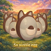 5x Aussie Egg | Adopt Me | AM | Roblox