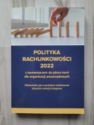 Książka polityka rachunkowości z komentarzem do planu kont dla pozarządowyc