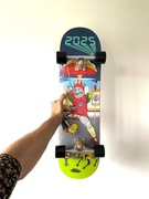 Kompletna deskorolka Cruiser, miękkie koła na miasto, skateboard Bajkowy
