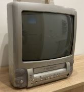 Telewizor / VHS - Schneider - 14” / magnetowid - uszkodzony UNIKAT!