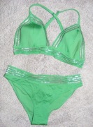 KOSTIUM KĄPIELOWY H&M BIKINI AŻUROWE PASKI