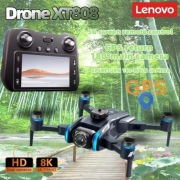Dron Lenovo XT808 MAX GPS Sterowanie Ekranem 4K Profesjonalna Kamera HD 