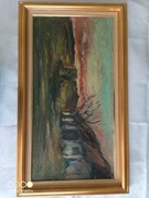 Późne popołudnie olej